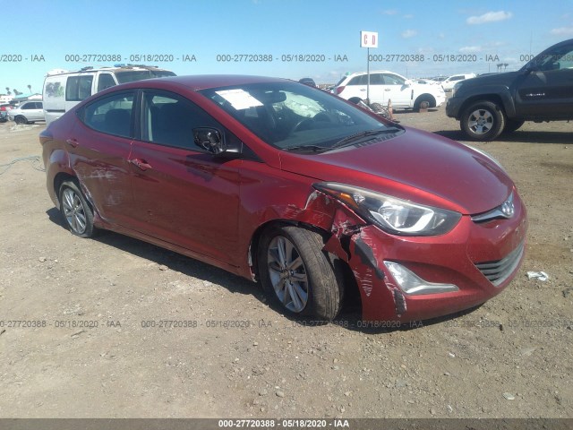 HYUNDAI ELANTRA 2016 5npdh4aexgh666999