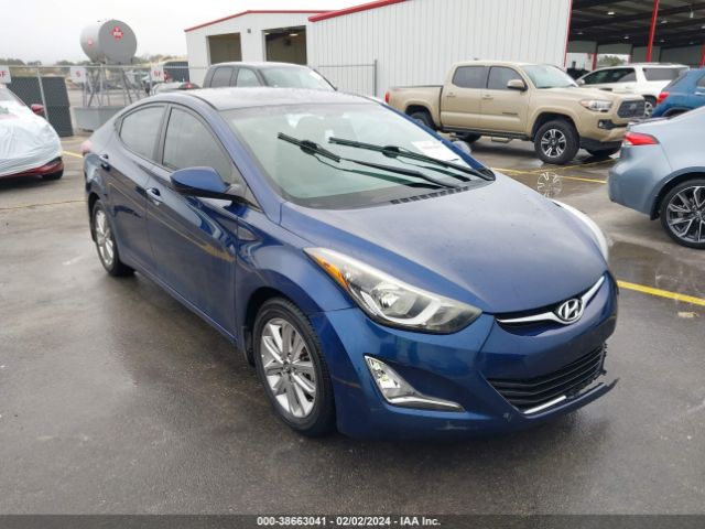 HYUNDAI ELANTRA 2016 5npdh4aexgh667361