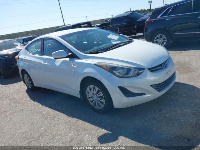 HYUNDAI ELANTRA 2016 5npdh4aexgh668770