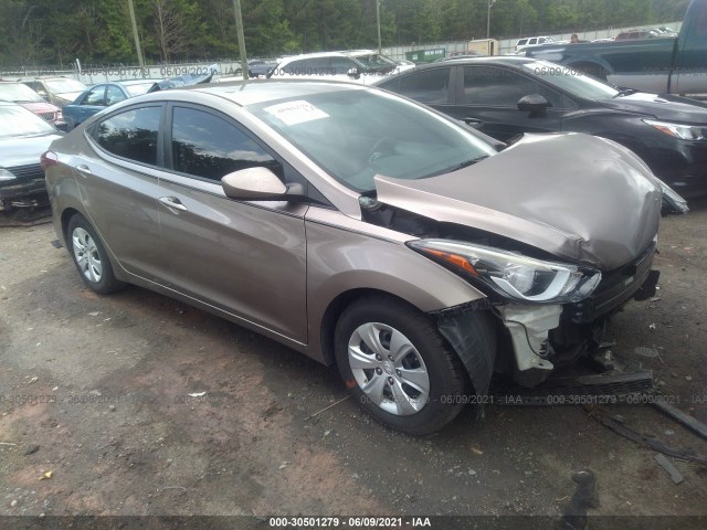 HYUNDAI ELANTRA 2016 5npdh4aexgh670566