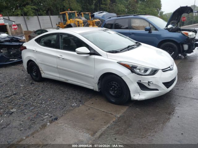 HYUNDAI ELANTRA 2016 5npdh4aexgh679302