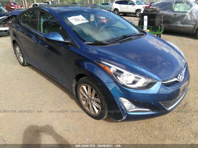 HYUNDAI ELANTRA 2016 5npdh4aexgh679638