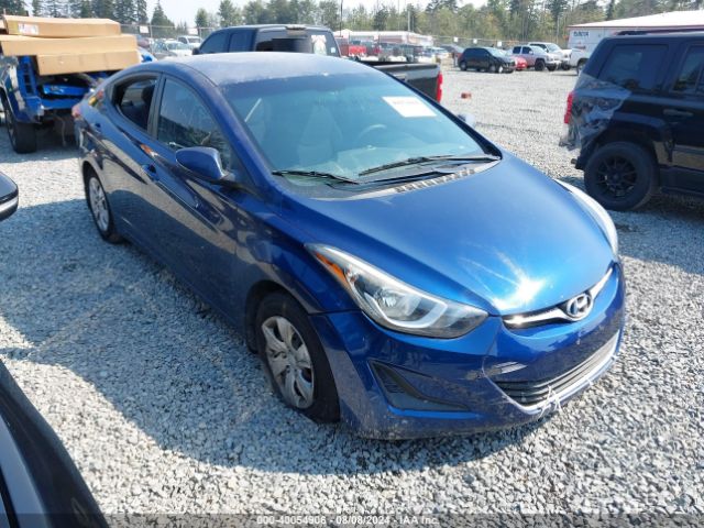 HYUNDAI ELANTRA 2016 5npdh4aexgh682930