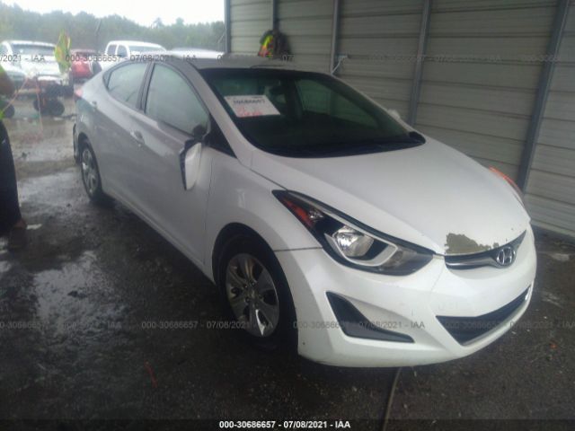 HYUNDAI ELANTRA 2016 5npdh4aexgh683978