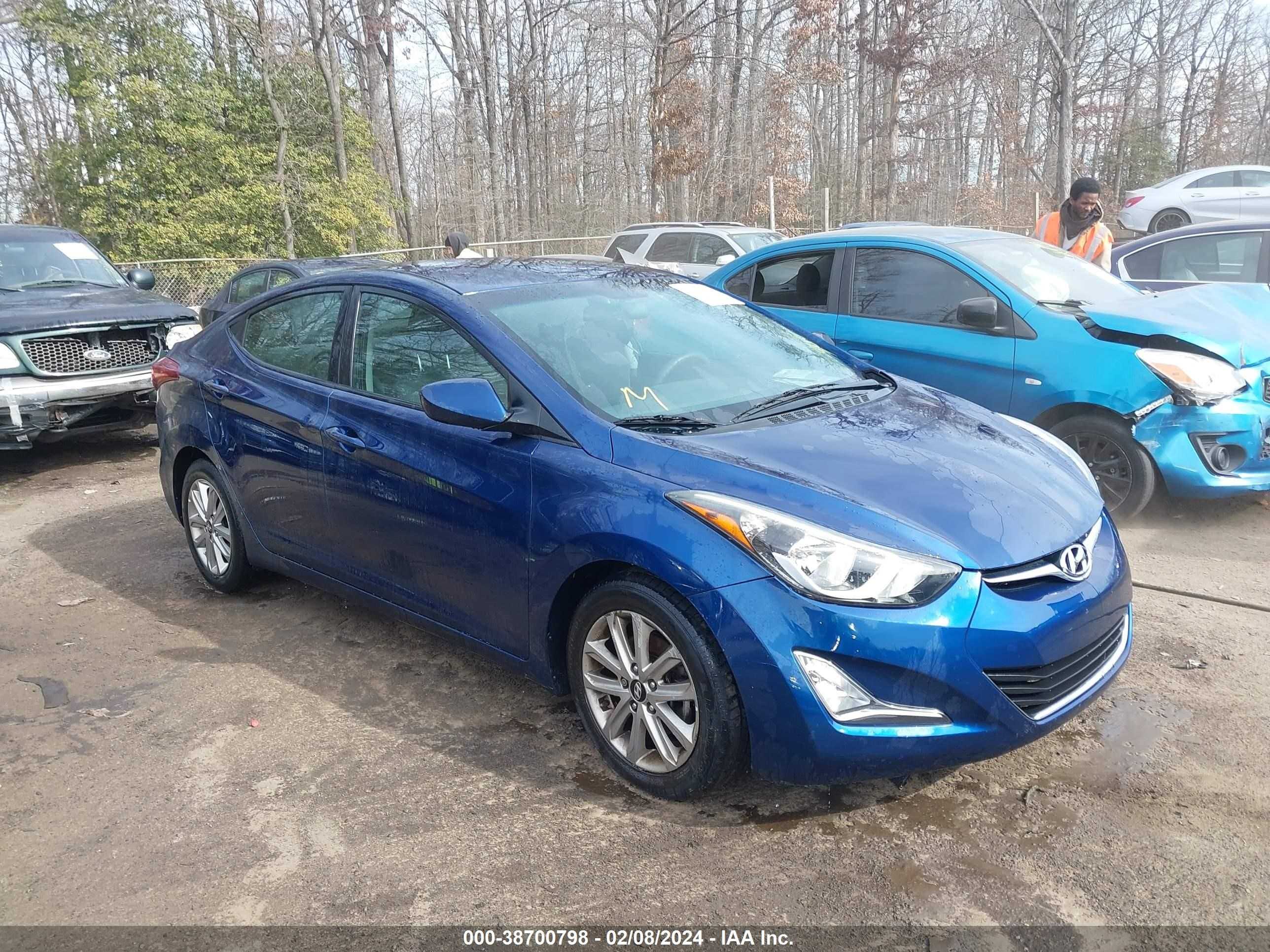 HYUNDAI ELANTRA 2016 5npdh4aexgh684550