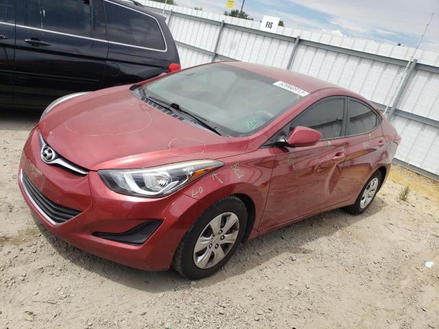 HYUNDAI ELANTRA SE 2016 5npdh4aexgh686380