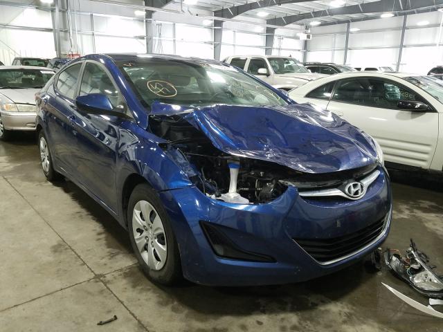 HYUNDAI ELANTRA SE 2016 5npdh4aexgh686475