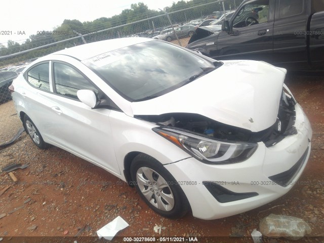 HYUNDAI ELANTRA 2016 5npdh4aexgh690414