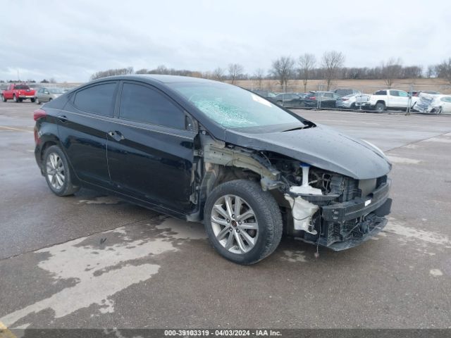 HYUNDAI ELANTRA 2016 5npdh4aexgh690994