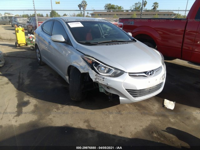 HYUNDAI ELANTRA 2016 5npdh4aexgh692146