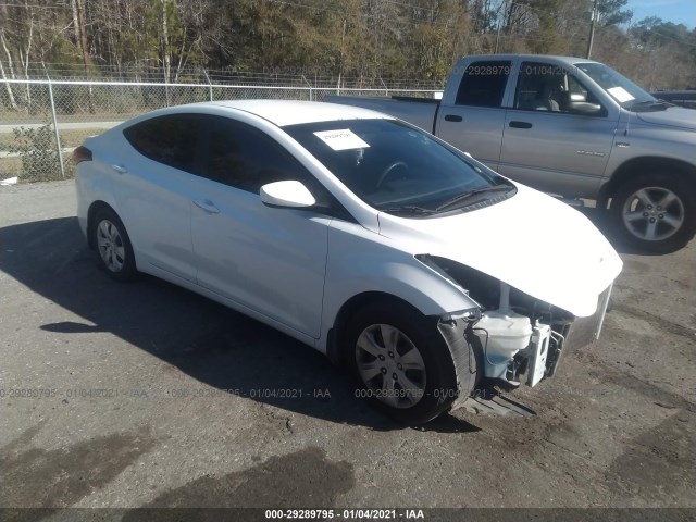 HYUNDAI ELANTRA 2016 5npdh4aexgh694138