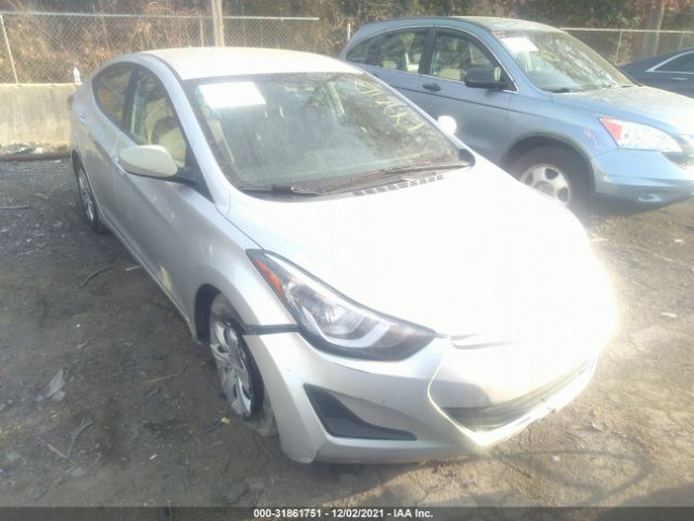 HYUNDAI ELANTRA 2016 5npdh4aexgh694706