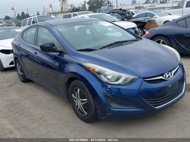 HYUNDAI ELANTRA 2016 5npdh4aexgh696469