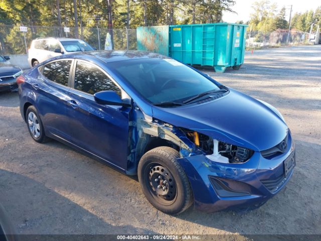 HYUNDAI ELANTRA 2016 5npdh4aexgh697377