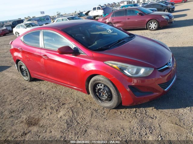 HYUNDAI ELANTRA 2016 5npdh4aexgh697475