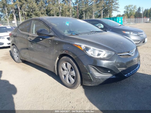 HYUNDAI ELANTRA 2016 5npdh4aexgh697573