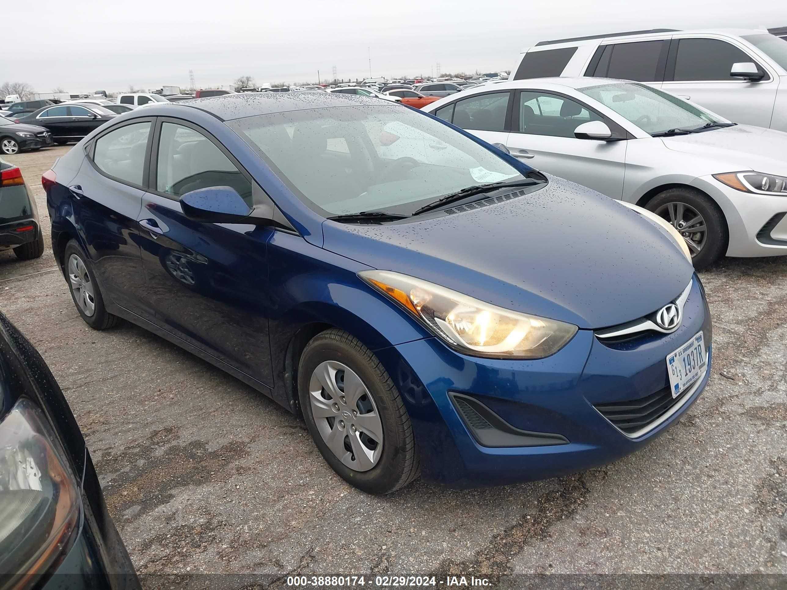 HYUNDAI ELANTRA 2016 5npdh4aexgh697959