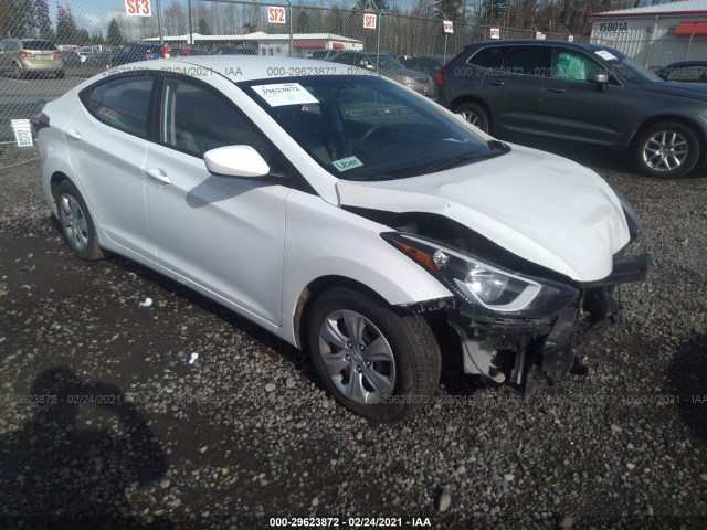 HYUNDAI ELANTRA 2016 5npdh4aexgh698285