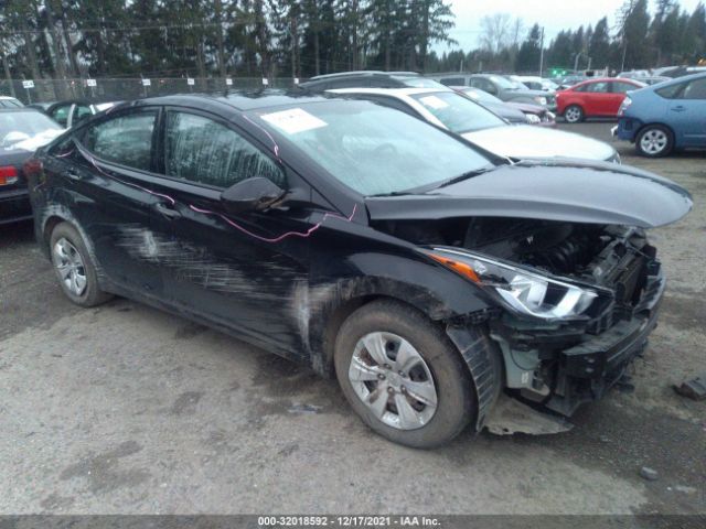 HYUNDAI ELANTRA 2016 5npdh4aexgh699498