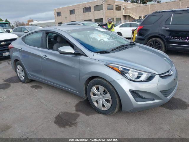 HYUNDAI ELANTRA 2016 5npdh4aexgh701430