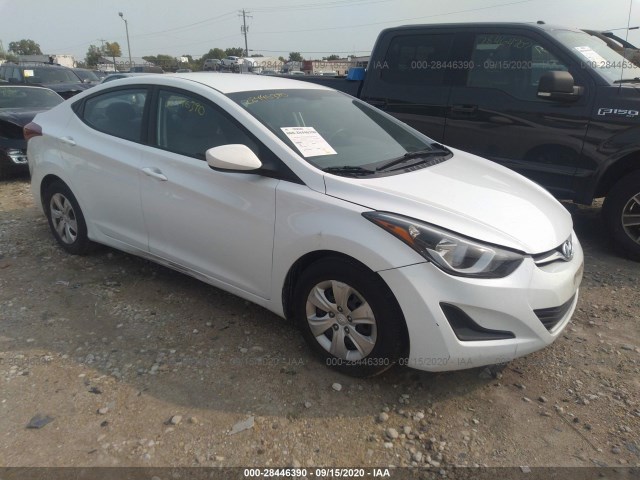 HYUNDAI ELANTRA 2016 5npdh4aexgh701539