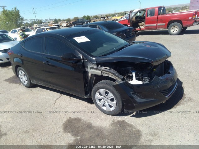 HYUNDAI ELANTRA 2016 5npdh4aexgh701718