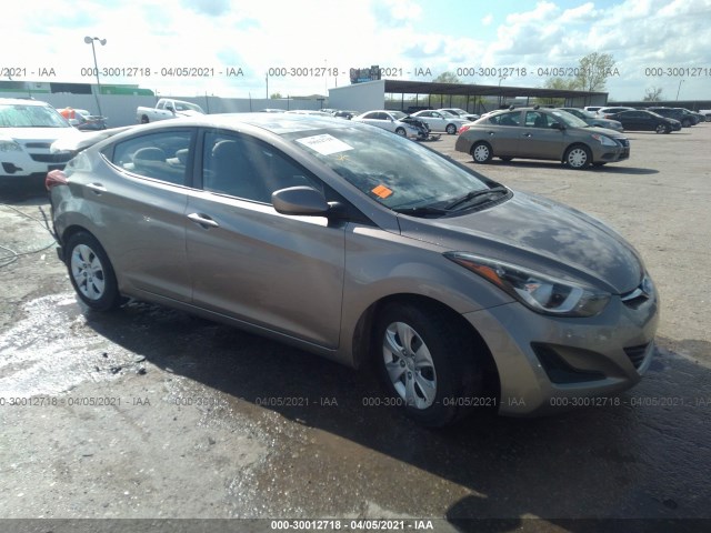 HYUNDAI ELANTRA 2016 5npdh4aexgh703887