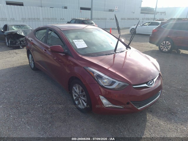 HYUNDAI ELANTRA 2016 5npdh4aexgh704506