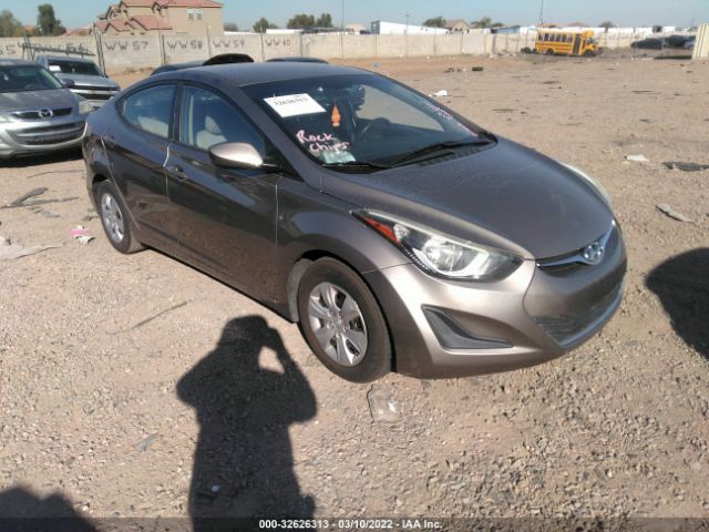 HYUNDAI ELANTRA 2016 5npdh4aexgh709155