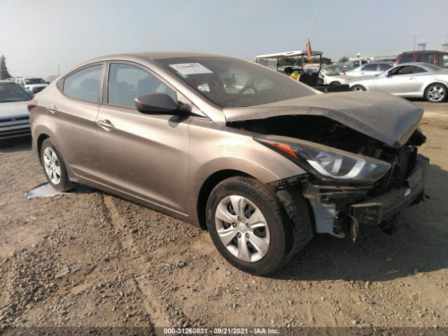 HYUNDAI ELANTRA 2016 5npdh4aexgh709544