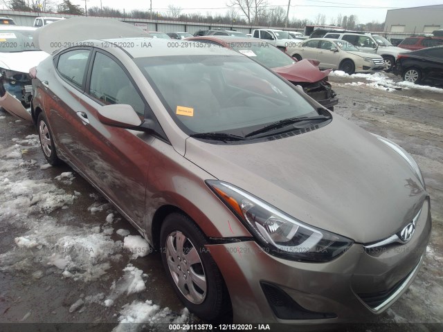 HYUNDAI ELANTRA 2016 5npdh4aexgh711522