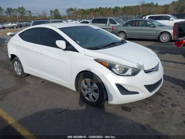 HYUNDAI ELANTRA 2016 5npdh4aexgh713562