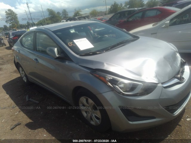 HYUNDAI ELANTRA 2016 5npdh4aexgh714243