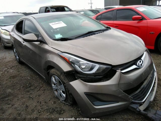 HYUNDAI ELANTRA 2016 5npdh4aexgh715005