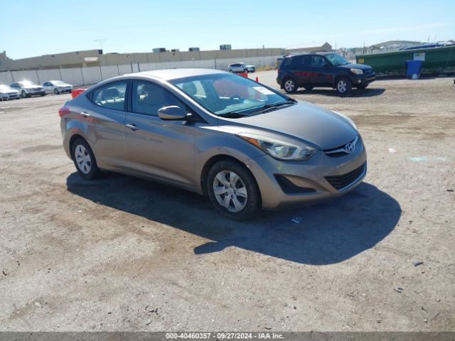 HYUNDAI ELANTRA 2016 5npdh4aexgh715182