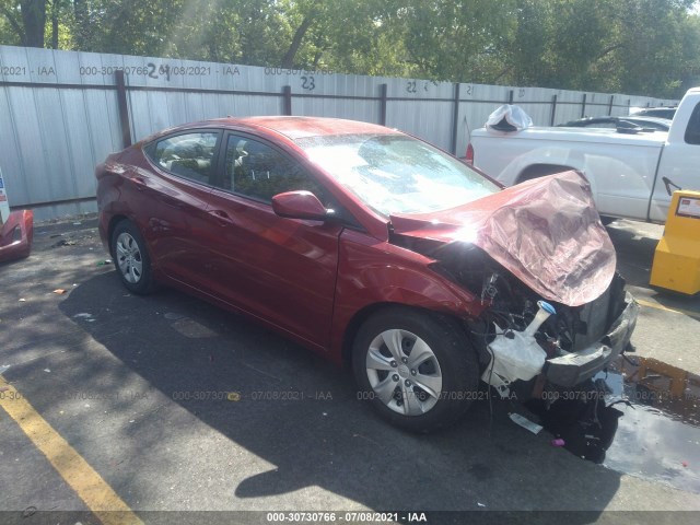 HYUNDAI ELANTRA 2016 5npdh4aexgh716221