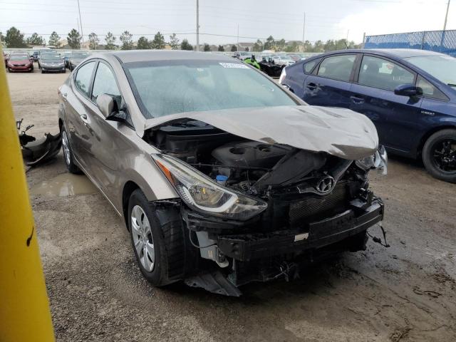 HYUNDAI ELANTRA SE 2016 5npdh4aexgh716722