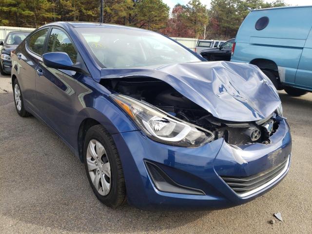 HYUNDAI ELANTRA SE 2016 5npdh4aexgh719006