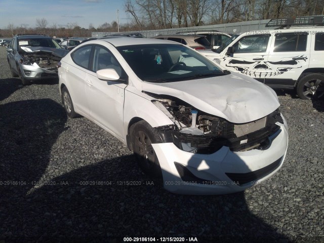 HYUNDAI ELANTRA 2016 5npdh4aexgh719653