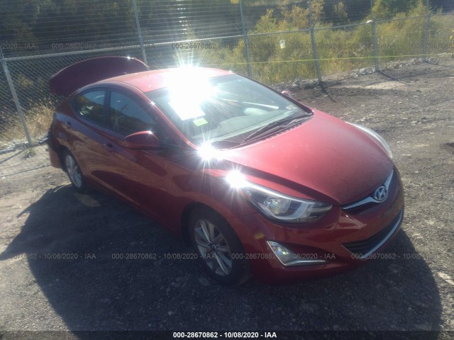 HYUNDAI ELANTRA 2016 5npdh4aexgh722889