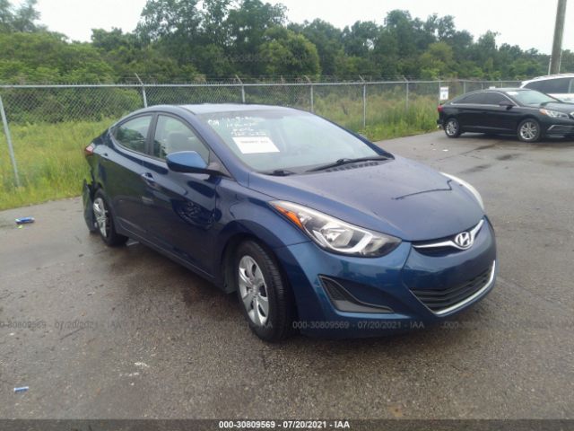 HYUNDAI ELANTRA 2016 5npdh4aexgh725632