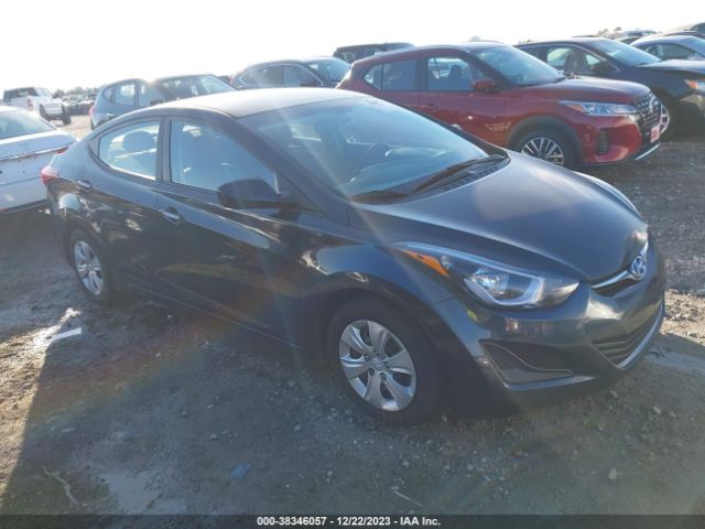 HYUNDAI ELANTRA 2016 5npdh4aexgh725646