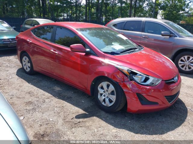 HYUNDAI ELANTRA 2016 5npdh4aexgh726053