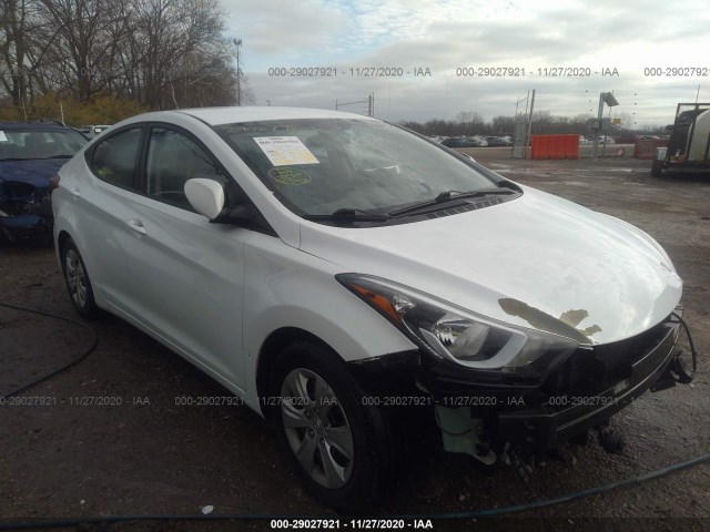 HYUNDAI ELANTRA 2016 5npdh4aexgh728854