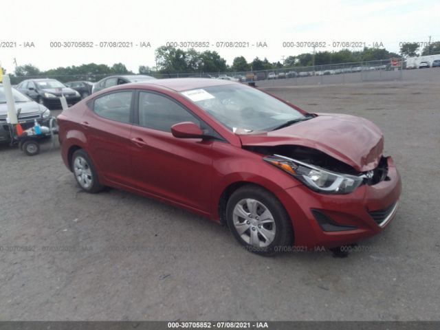 HYUNDAI ELANTRA 2016 5npdh4aexgh731298