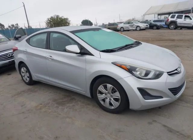 HYUNDAI ELANTRA 2016 5npdh4aexgh734833