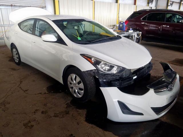 HYUNDAI ELANTRA SE 2016 5npdh4aexgh735481