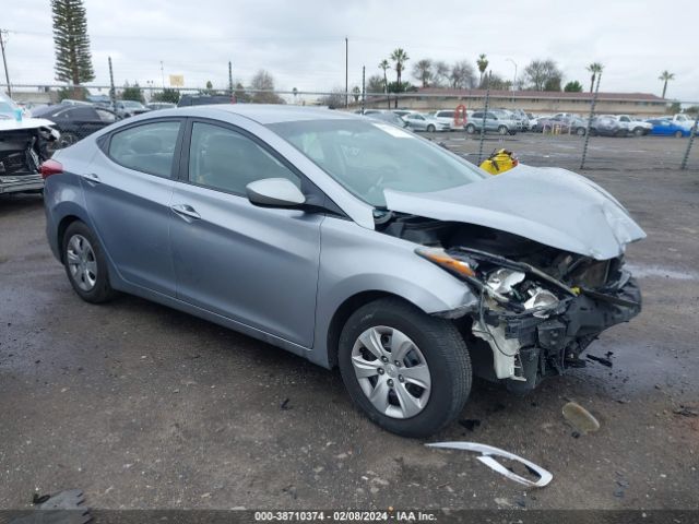 HYUNDAI ELANTRA 2016 5npdh4aexgh739966