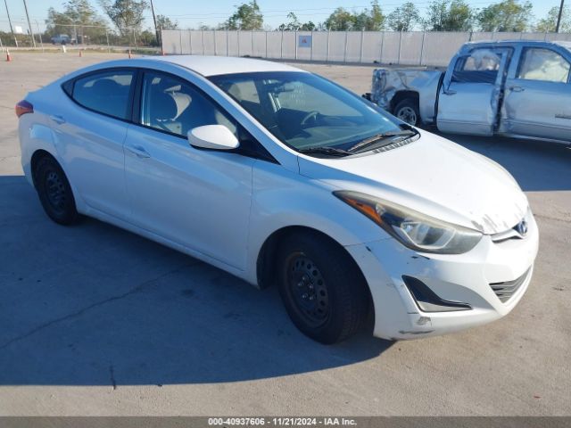 HYUNDAI ELANTRA 2016 5npdh4aexgh741135