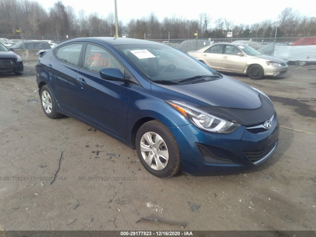 HYUNDAI ELANTRA 2016 5npdh4aexgh741717